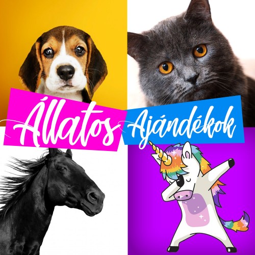 Állatos ajándéktárgyak