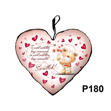 Párna kis szív ( 25 cm )