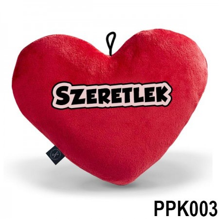 Kicsi Plüss Szív Párna
