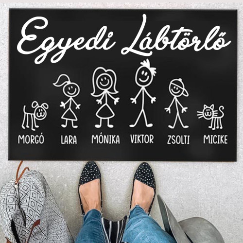 Egyedi Lábtörlő