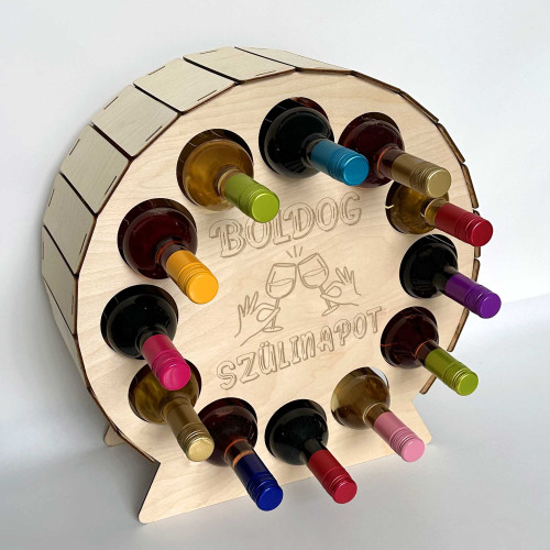 Hordó Formájú Bortartók