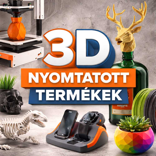 3D Nyomtatott Termékek