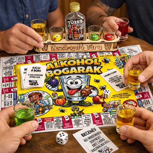 Észbontó Túra Ivós Társasjáték